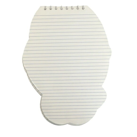 Vintage 1999 Looney Tunes Notepad Taz Tazmanian Devil Spiral Hard  Warner Bros - Picture 3 of 4